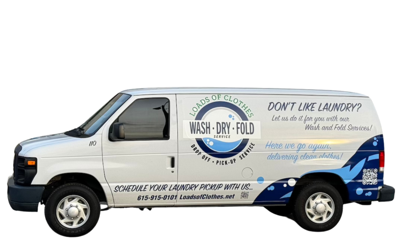 Loads of Clothes Delivery Van
