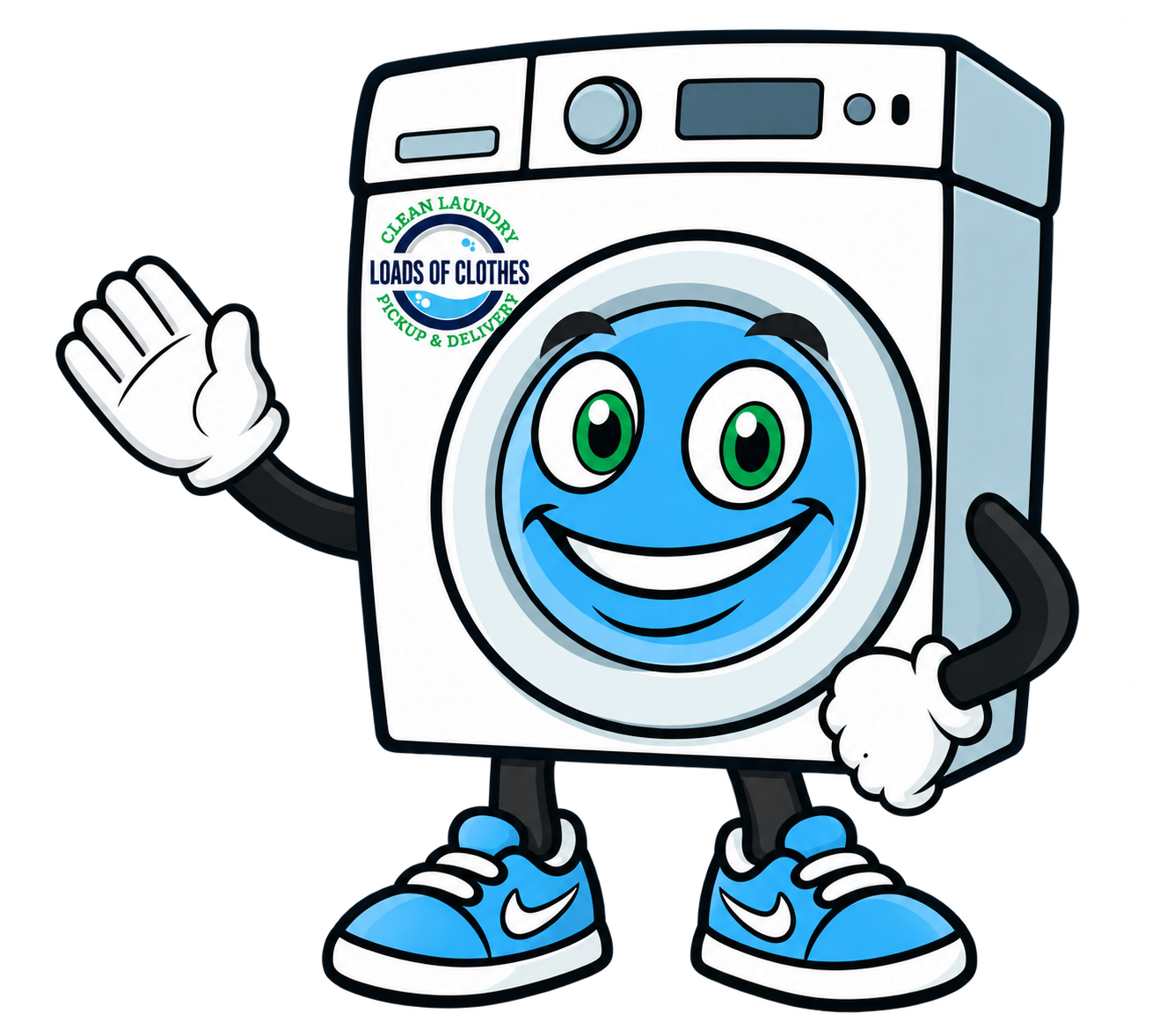 SUDZ - Loads of Clothes Mascot